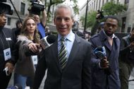 One of Sean Combs' lawyers at the courthouse (Image via Getty)